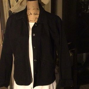Chico’s Black Jean Jacket
